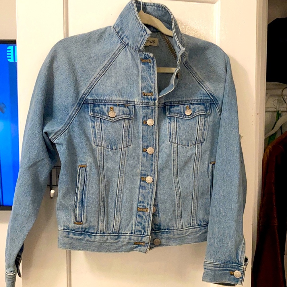 Cropped trucker from Madewell